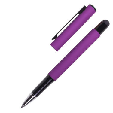 Logotrade promotional merchandise picture of: Roller touch pen, soft touch CELEBRATION Pierre Cardin