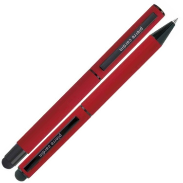 Logotrade advertising product image of: Writing set touch pen, soft touch CELEBRATION Pierre Cardin