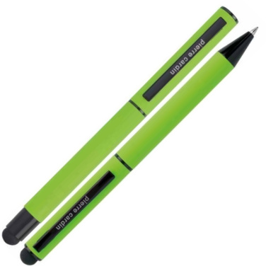 Logotrade advertising product picture of: Writing set touch pen, soft touch CELEBRATION Pierre Cardin