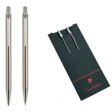 Logo trade promotional product photo of: Writing set ballpoint pen & pencil AMOUR Pierre Cardin