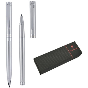 Logotrade promotional giveaway image of: Writing set ballpoint pen & roller RENEE Pierre Cardin