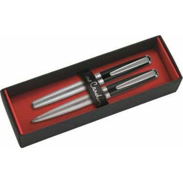 Logo trade promotional products picture of: Writing set ballpoint pen & fountain pen CHRISTOPHE Pierre Cardin