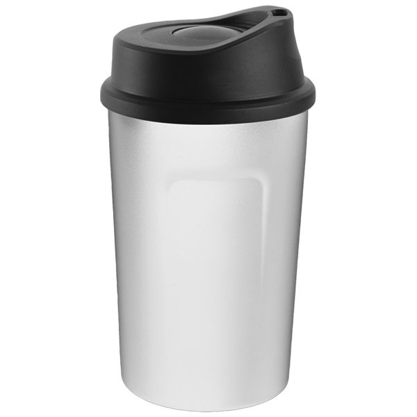 Logo trade promotional gifts image of: Thermo mug LIARD Schwarzwolf