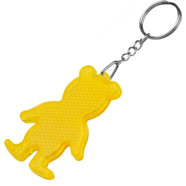 Logotrade advertising products photo of: Reflective keyring BEAR