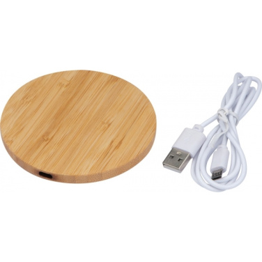 Logo trade promotional products image of: Wireless charger MONS