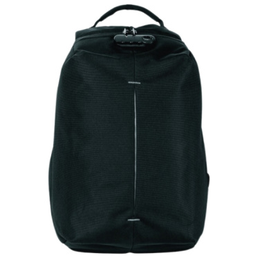 Logo trade promotional merchandise image of: Backpack MAREB Schwarzwolf