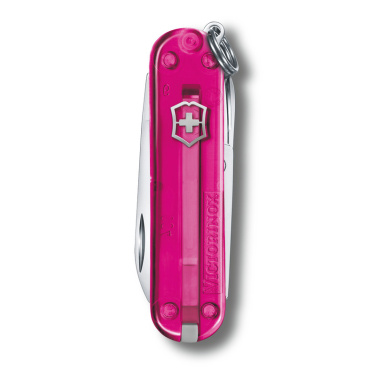Logo trade corporate gifts picture of: Pocket knife Classic SD transparent Victorinox