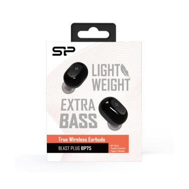 Logotrade promotional gift image of: WIRLESS HEADPHONES BP80 SILICON POWER