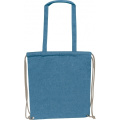 Recycled cotton bag ADDISON, blue