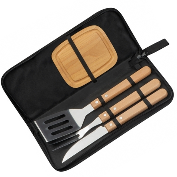 Logotrade corporate gift image of: Barbecue set BELFAST