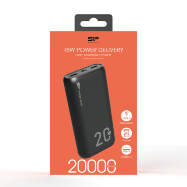 Logo trade business gift photo of: Power bank Silicon Power QS15 20000 mAh