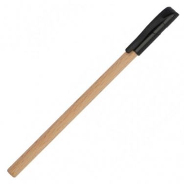 Logo trade corporate gifts image of: Wooden ballpen PALMDALE