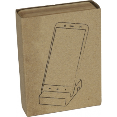 Logotrade corporate gift picture of: Bamboo smartphone holder SAN SEBASTIAN