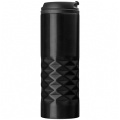 Thermal stainless steel mug SANTANDER 500 ml, black