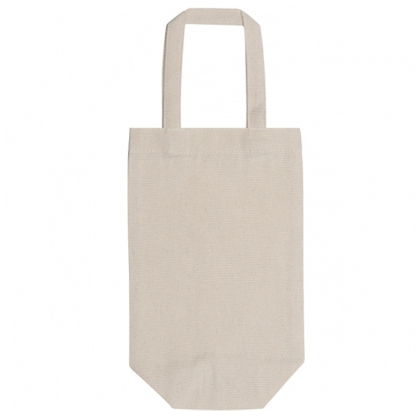 Logo trade promotional merchandise photo of: Cotton wine bag NICE