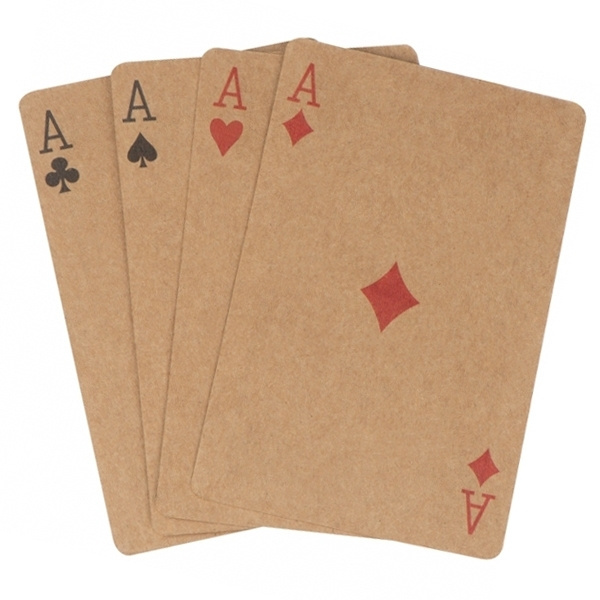 Logo trade advertising product photo of: Playing cards NEW CASTLE