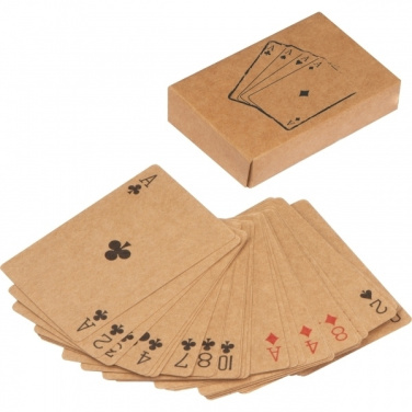 Logo trade promotional merchandise photo of: Playing cards NEW CASTLE