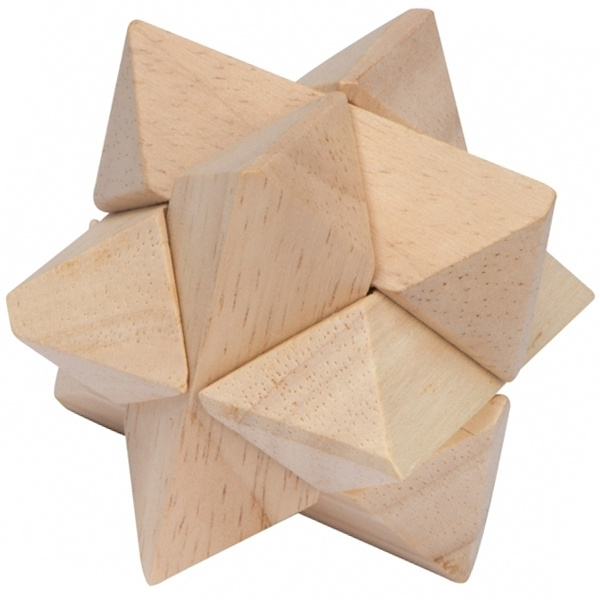 Logo trade promotional items picture of: Wooden puzzle TOULOUSE