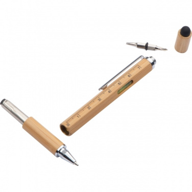Logotrade corporate gift image of: 6in1 multifunctional pen COIMBRA