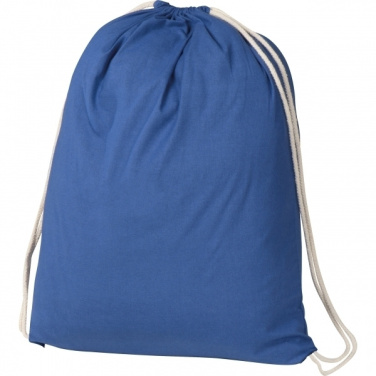 Logo trade corporate gift photo of: Cotton gym bag BUDAPEST