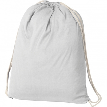 Logo trade promotional giveaways image of: Cotton gym bag BUDAPEST
