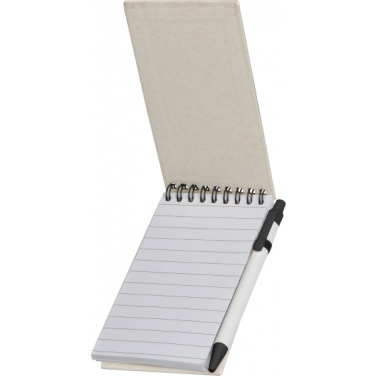 Logo trade promotional merchandise image of: Spiral notebook AUSTIN