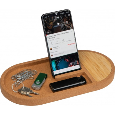 Logotrade promotional merchandise image of: Desk organiser with charging station LANCASTER