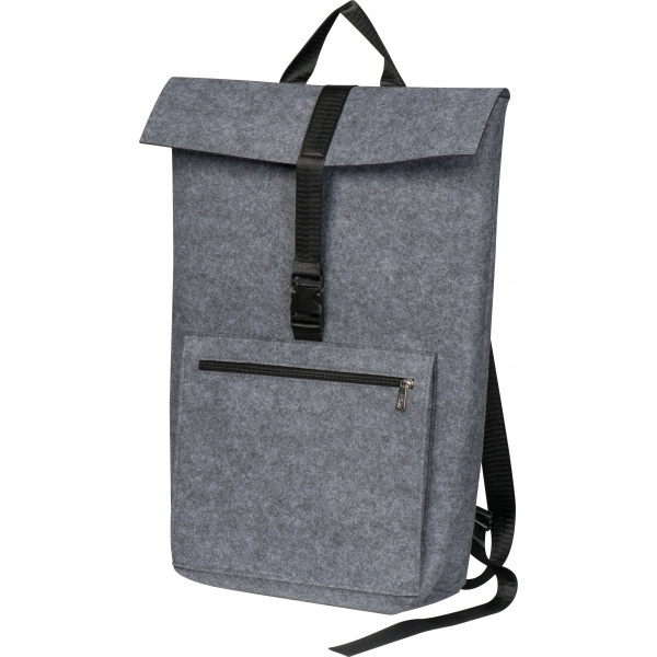 Logotrade promotional gift picture of: RPET Felt Backpack BIRMINGHAM