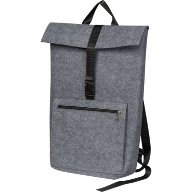 Logotrade promotional merchandise photo of: RPET Felt Backpack BIRMINGHAM