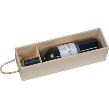 Logo trade promotional item photo of: Wine box DAVENPORT