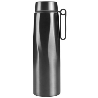 Logotrade advertising product picture of: Thermo bottle NIKKO 500 ml Schwarzwolf