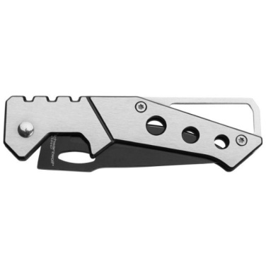 Logo trade business gifts image of: Folding knife GEDIZ Schwarzwolf