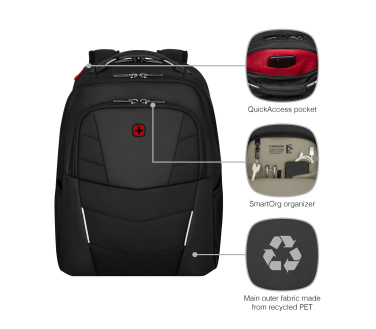 Logo trade business gift photo of: Backpack Wenger Altair 15,6''