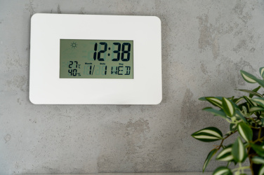 Logo trade promotional gifts image of: Wall clock BELGRADE