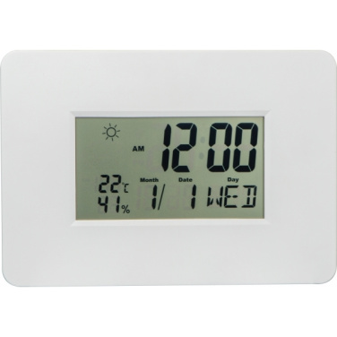 Logo trade promotional merchandise image of: Wall clock BELGRADE