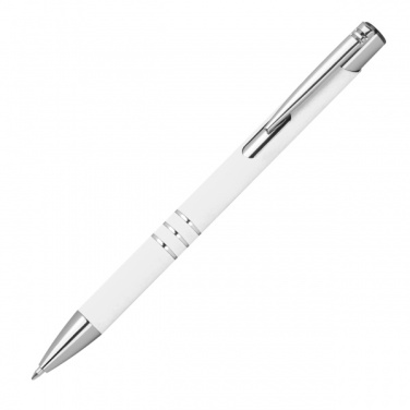 Logotrade promotional item picture of: Semi gel pen soft touch DUNMORE