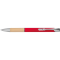 Recycled ballpoint pen Naples, red