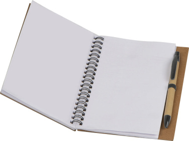 Logo trade promotional giveaway photo of: Spiral notebook Ravenna