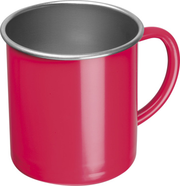Logotrade promotional products photo of: Steel cup Trezzo