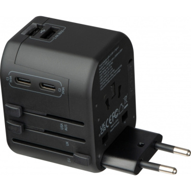 Logo trade corporate gifts picture of: Travel Adapter Maracena
