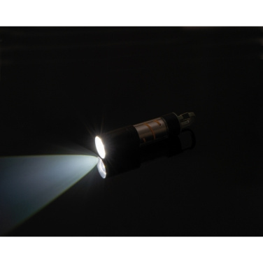 Logo trade promotional merchandise picture of: Rechargeable flashlight Tulsa