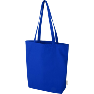 Logo trade promotional products image of: Florida 270 g/m² GRS recycled tote bag 10L