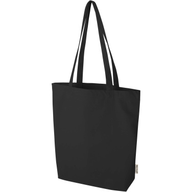 Logo trade promotional merchandise image of: Florida 270 g/m² GRS recycled tote bag 10L