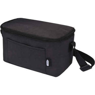 Logo trade promotional item photo of: Tundra 6-can GRS RPET cooler bag 5L