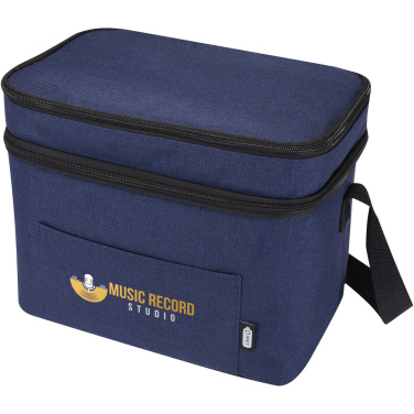 Logotrade promotional giveaways photo of: Tundra GRS RPET double compartments cooler bag 13L