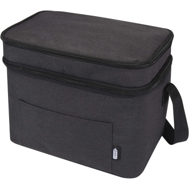 Logo trade advertising products picture of: Tundra GRS RPET double compartments cooler bag 13L