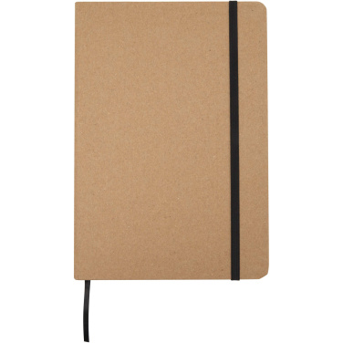 Logotrade corporate gift image of: Holm A5 stone paper hard cover notebook with lined pages