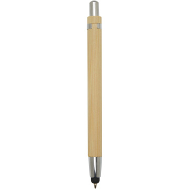 Logo trade business gift photo of: Elm bamboo ballpoint pen