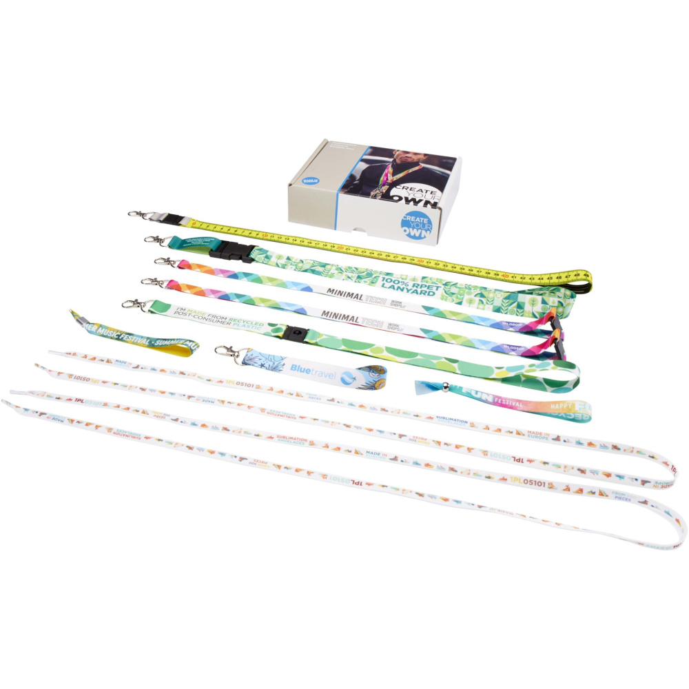 Logo trade corporate gift photo of: Sublimation lanyards sample box