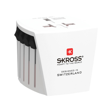 Logotrade promotional merchandise picture of: SKROSS World Travel Adapter MUV Micro